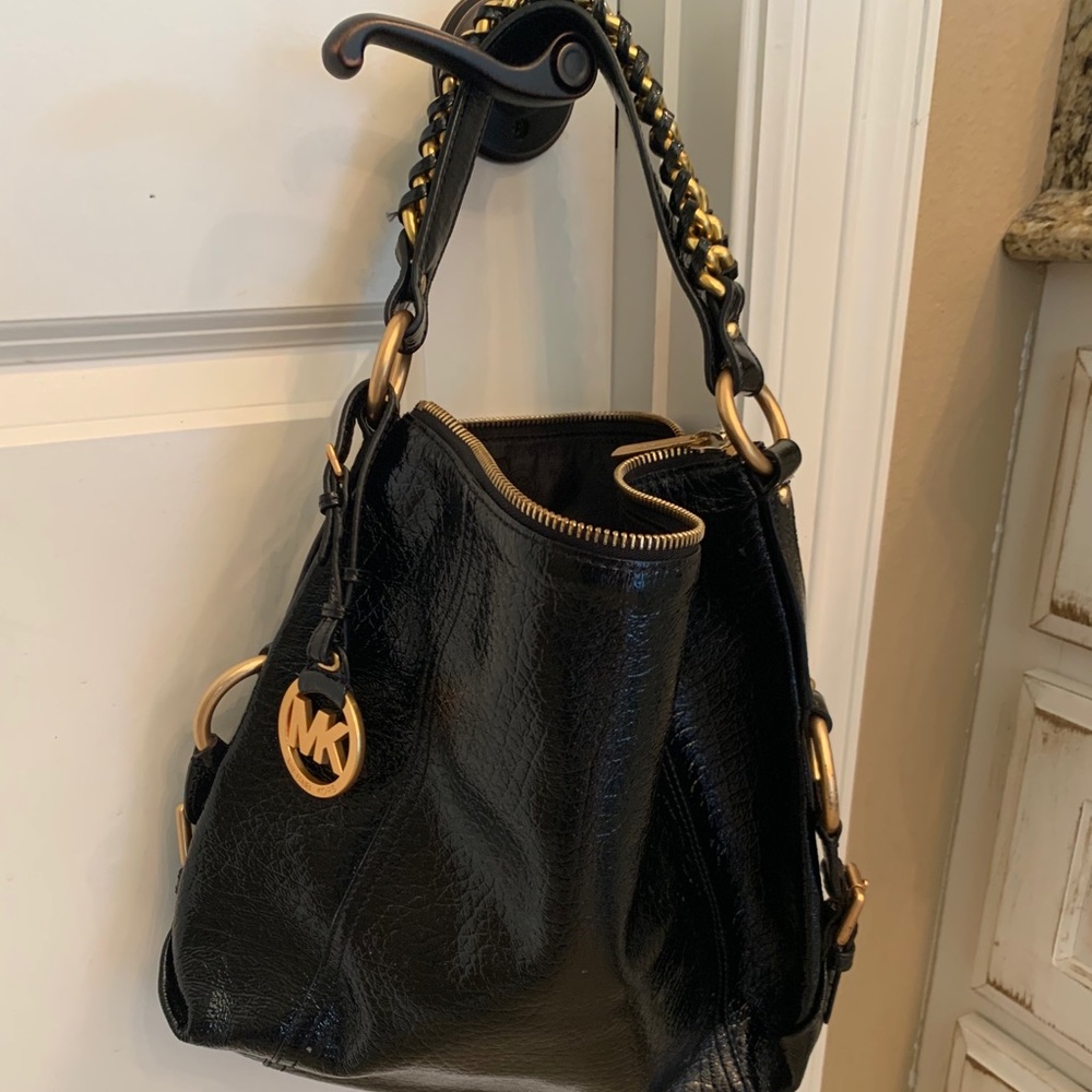 Authentic Michael Kors leather purse